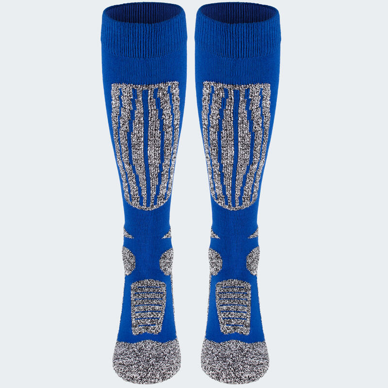 Calcetines de esquí funcionales y acolchaods 'snow' | Mujer y hombre | Azul