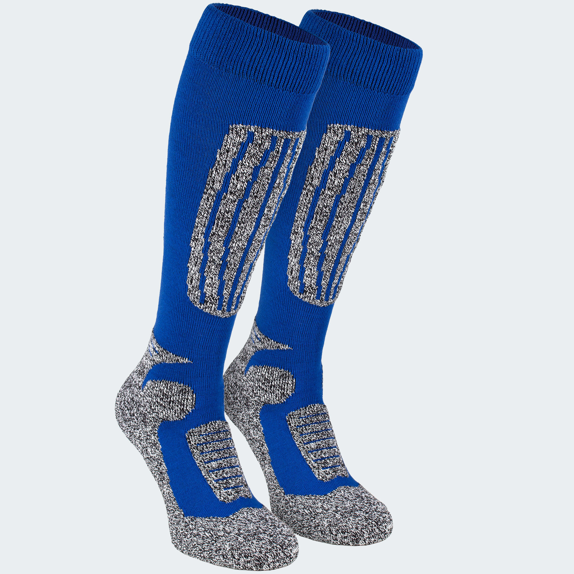 Skisocken 'snow' | gepolsterte Funktionssocken | Damen und Herren | Blau 3/7