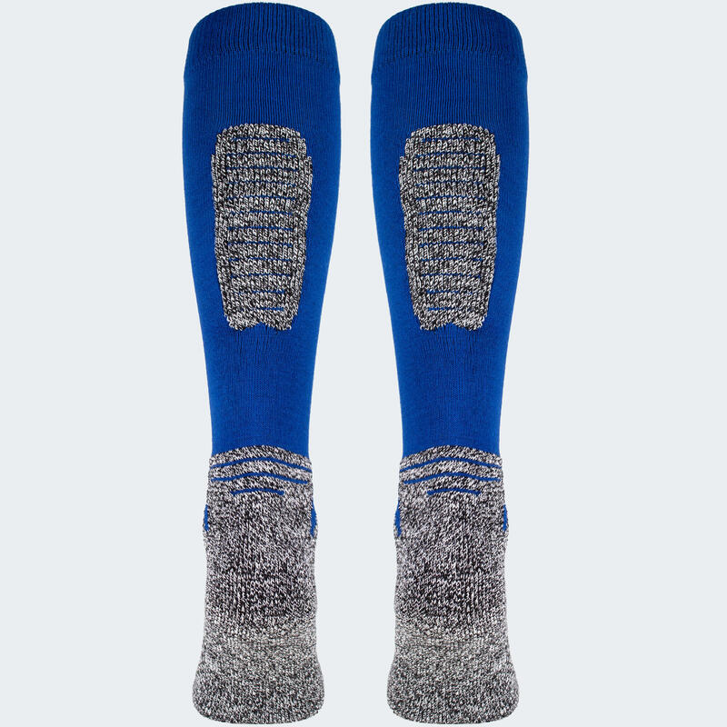 Calcetines de esquí funcionales y acolchaods 'snow' | Mujer y hombre | Azul