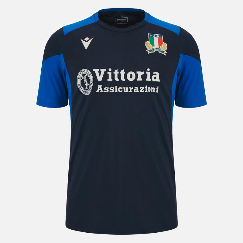 T-SHIRT D'ENTRAÎNEMENT BLEU ITALIE RWC23