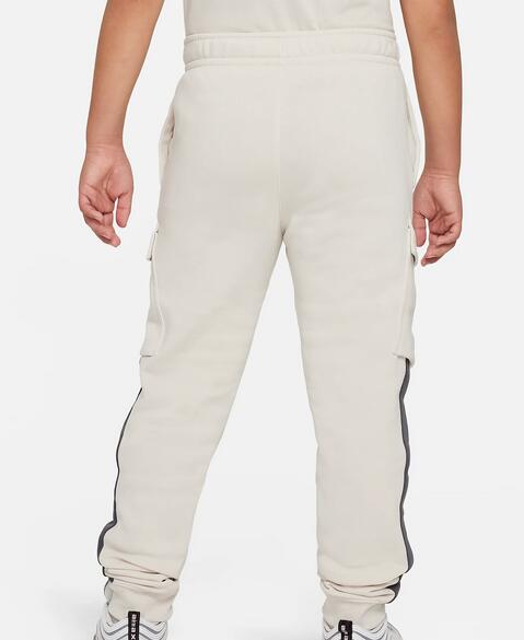 Pantalone ragazzo nike cargo - beige - cotone felpato 2/5