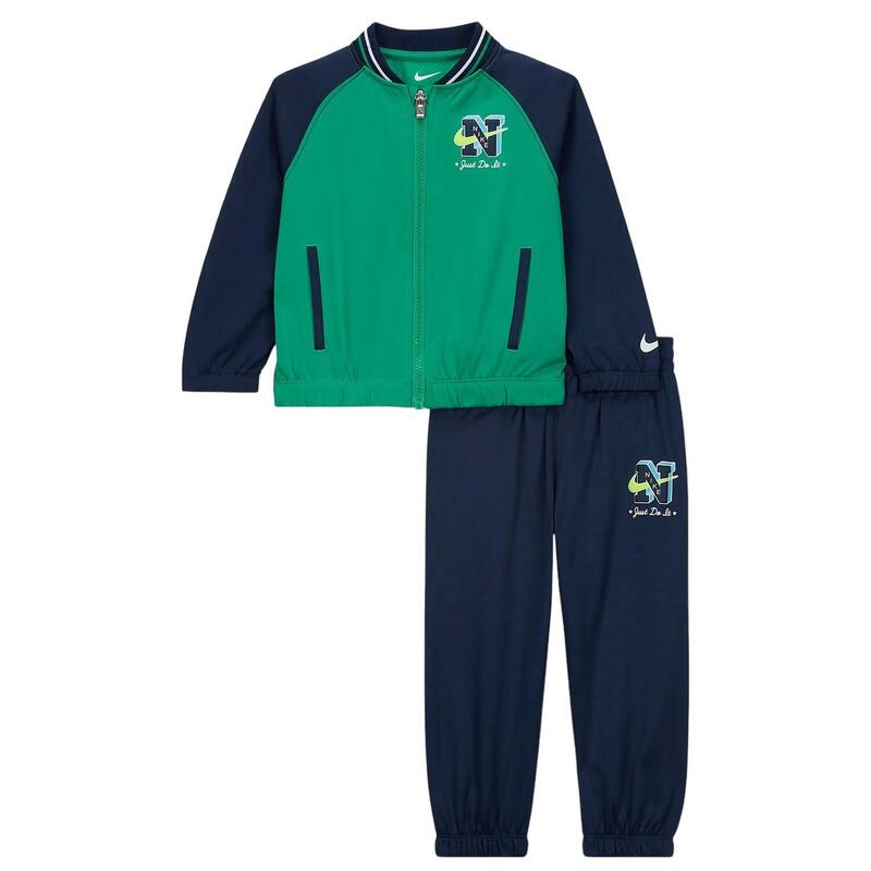Tuta bambino nike sportswear next gen - verde/blu