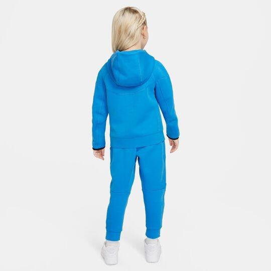 Tuta bambino nike tech fleece full-zip - azzurro