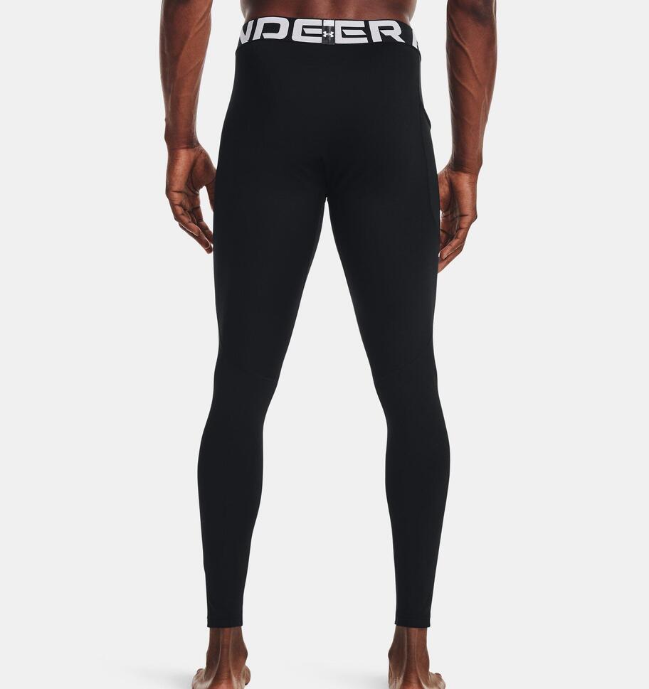Legginsy termoaktywne męskie UNDER ARMOUR szybkoschnące termiczne