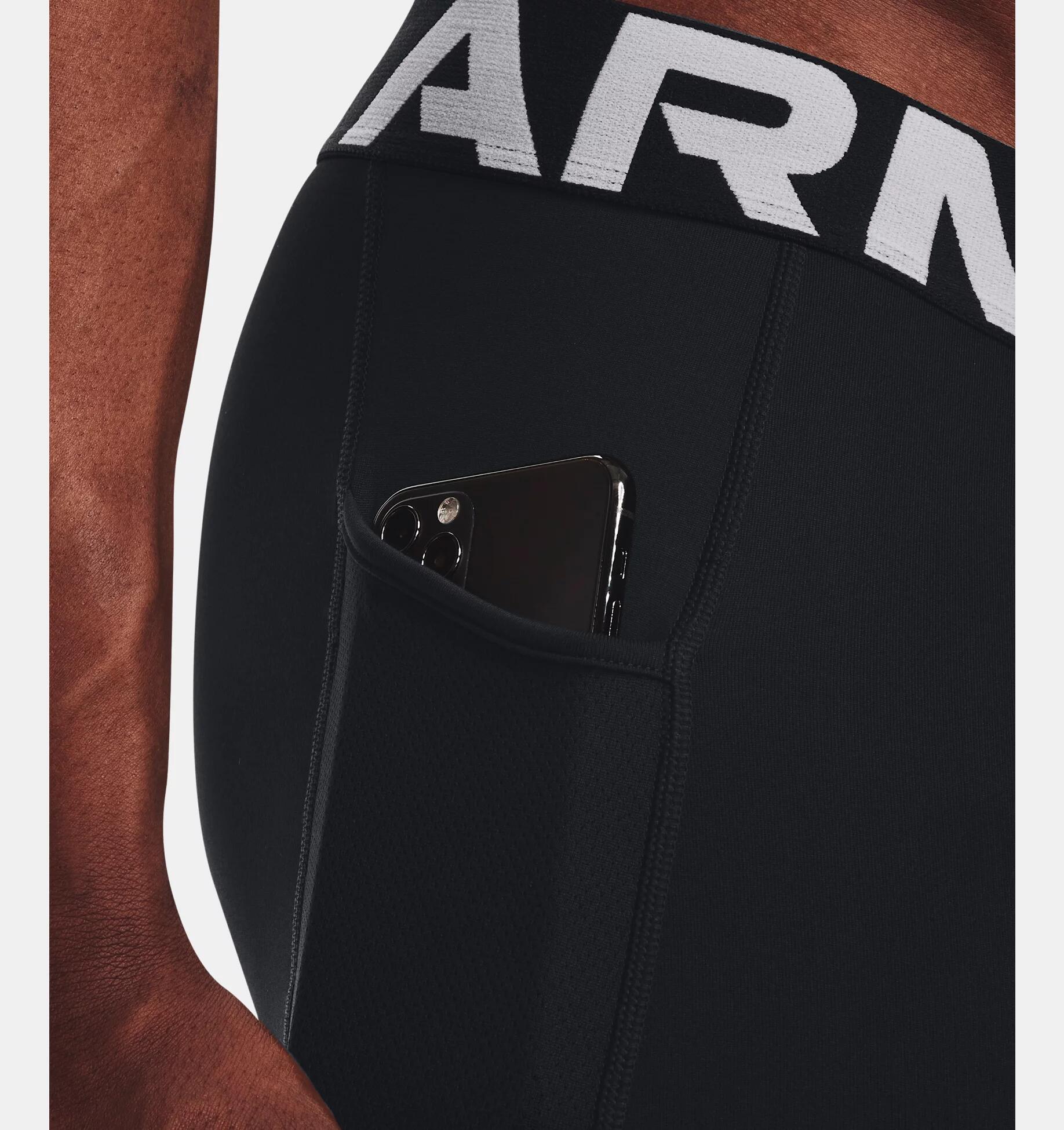 Legging ColdGear® Under Armour Preto para homem 3/7