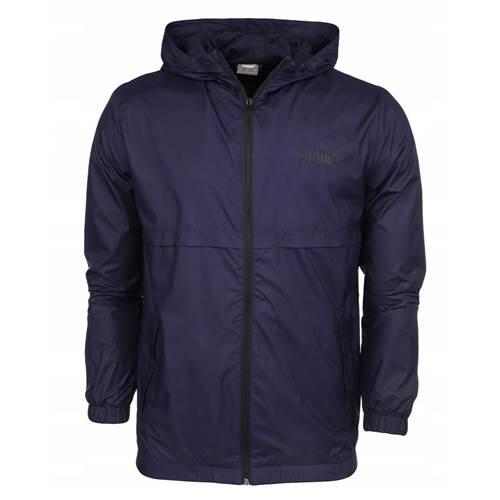 Chaqueta de hombre Slavia Puma Ess Solid Windbreaker azul marino 3/5