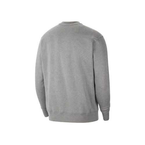 Felpa girocollo uomo ( fleece) nike grigio 3/7