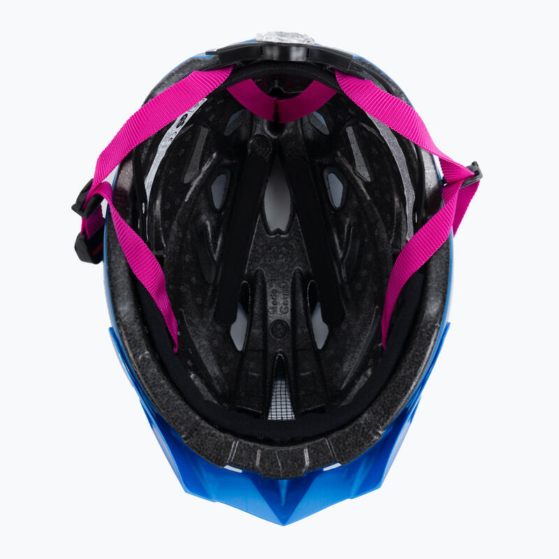 ALPINA Fahrradhelm Panoma 2.0 true blue/pink glänzend
