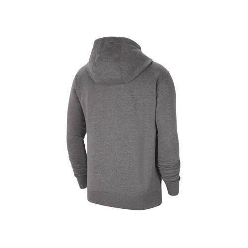 Felpa con cappuccio full zip uomo nike grigio