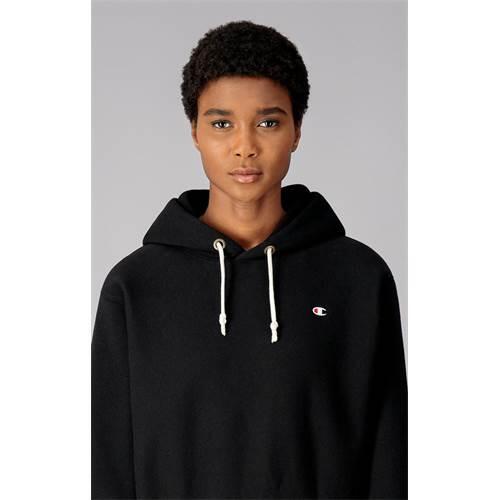 Reverse Weave Small Logo Crop Hooded  Sweat-shirt Femme 3/4