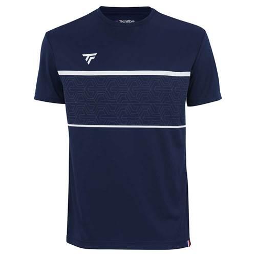 Tecnifibre - T-shirt De Tennis Homme Tecnifibre Team Tech Tee - T-shirt Manches Courtes - Bleu|multicolore - 48 Xl - Decathlon