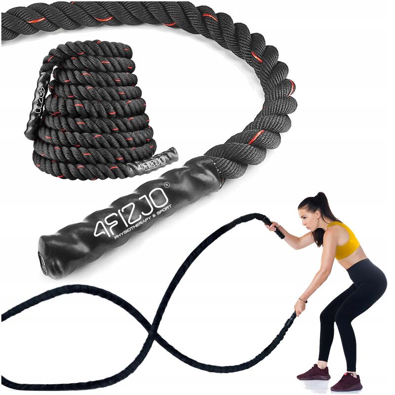 Tréninkové lano 4FIZJO Power Rope