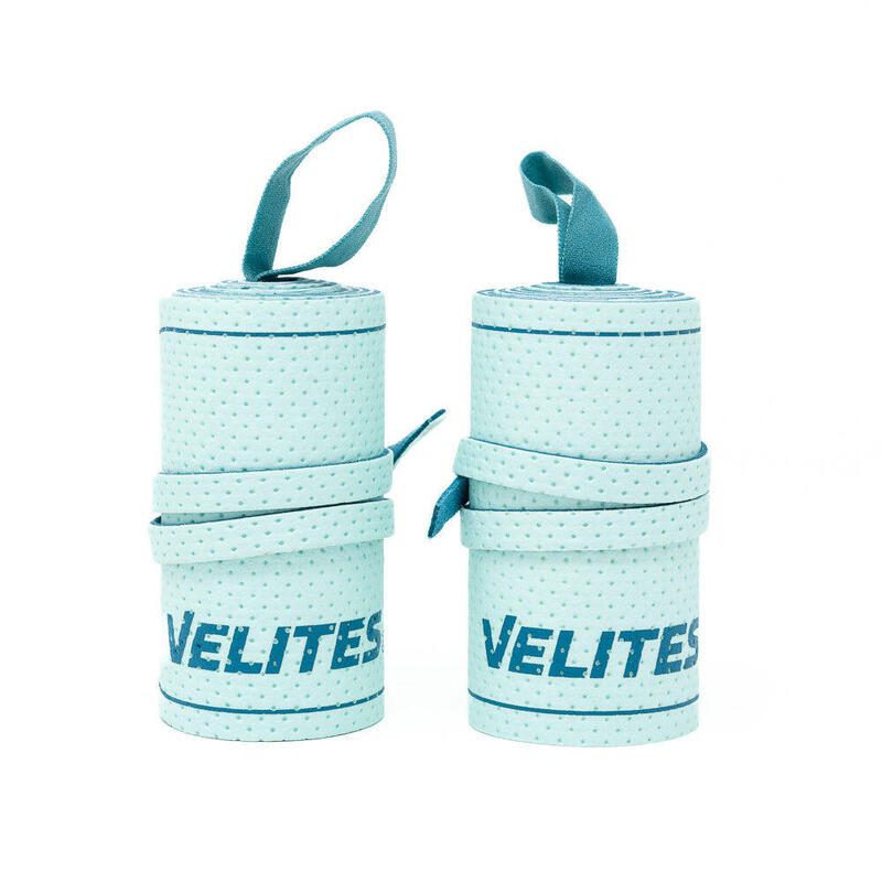 Muñequeras de fitness Velites Core Azules