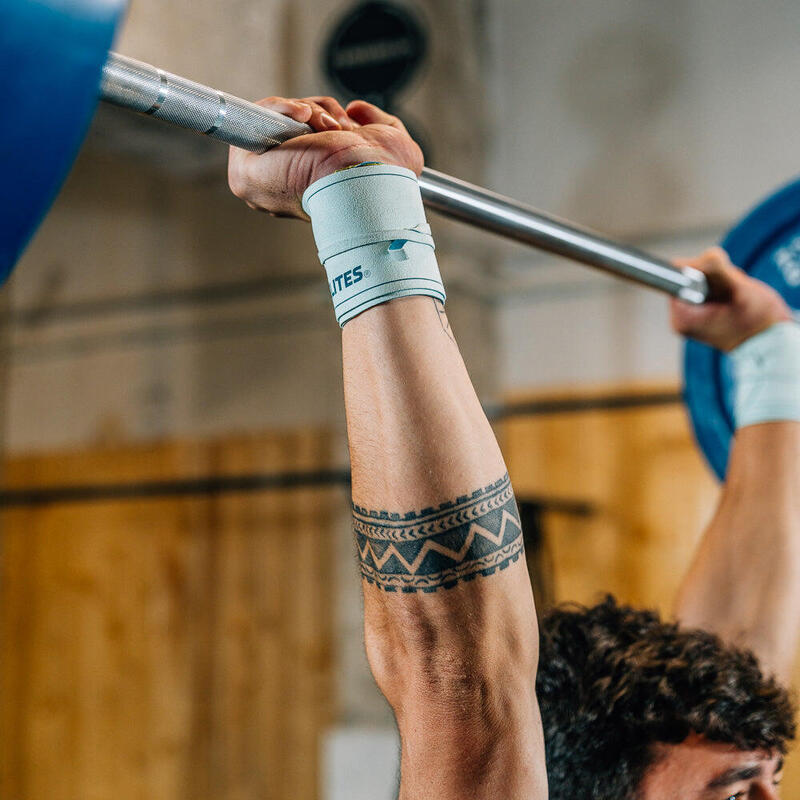 Muñequeras de fitness Velites Core Azules