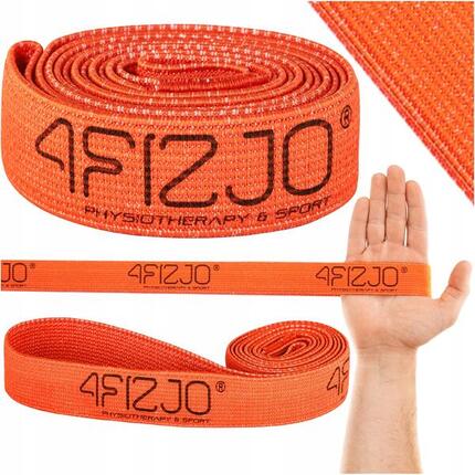 Bande de résistance en tissu long 4FIZJO Flex Band