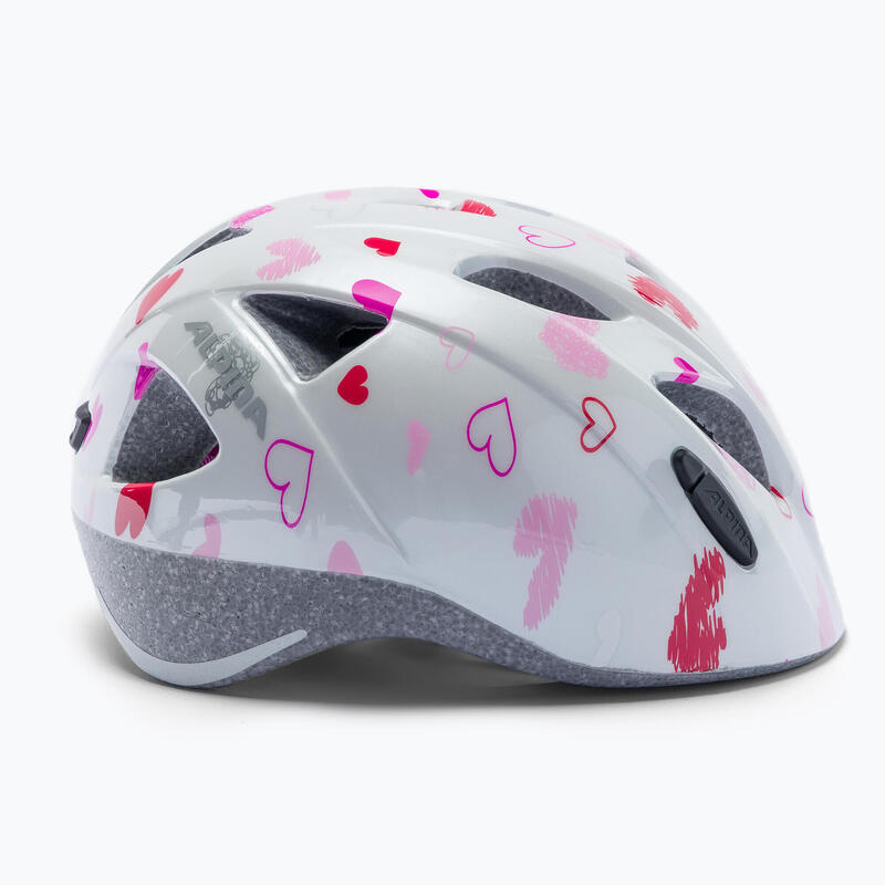 ALPINA Kinder-Helm  Ximo white hearts