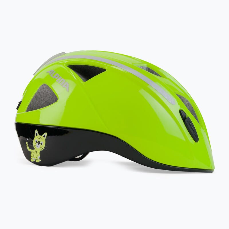 ALPINA Kinder-Helm  Ximo Flash be visible reflective