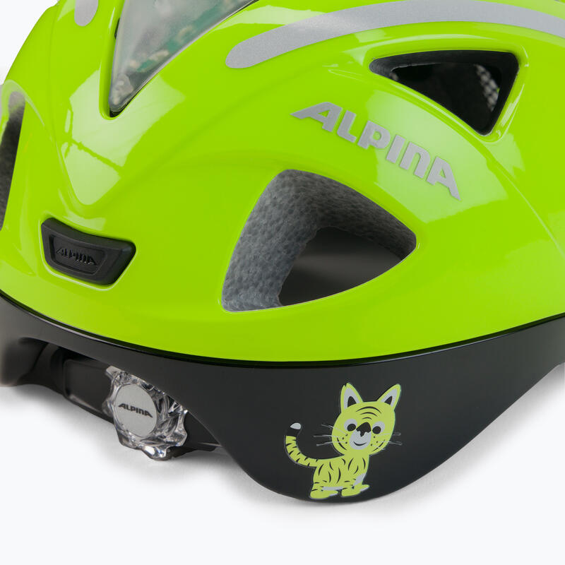 ALPINA Kinder-Helm  Ximo Flash be visible reflective