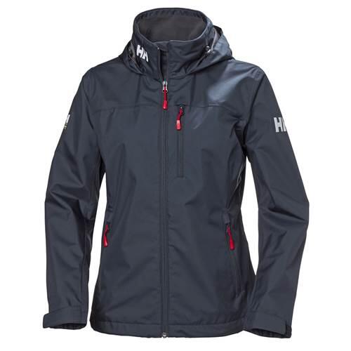 Damesjack met kap Helly Hansen crew midlayer