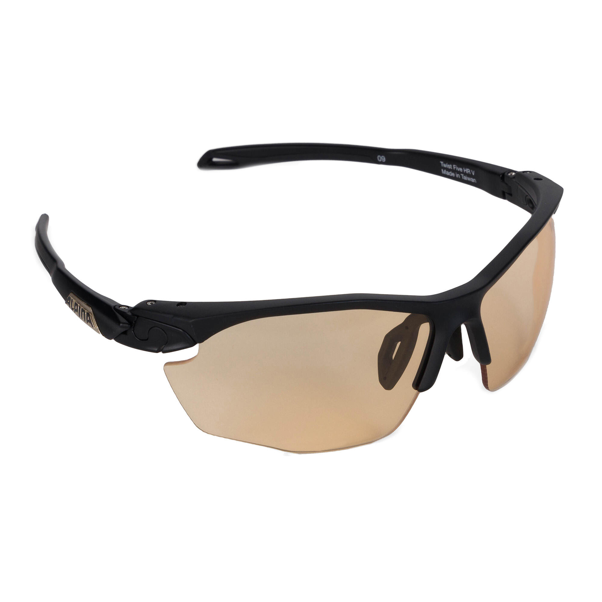 Alpina - Lunettes De Cyclisme Alpina Twist Five Hr V - Lunettes De Soleil - Noir - Taille Unique - Decathlon