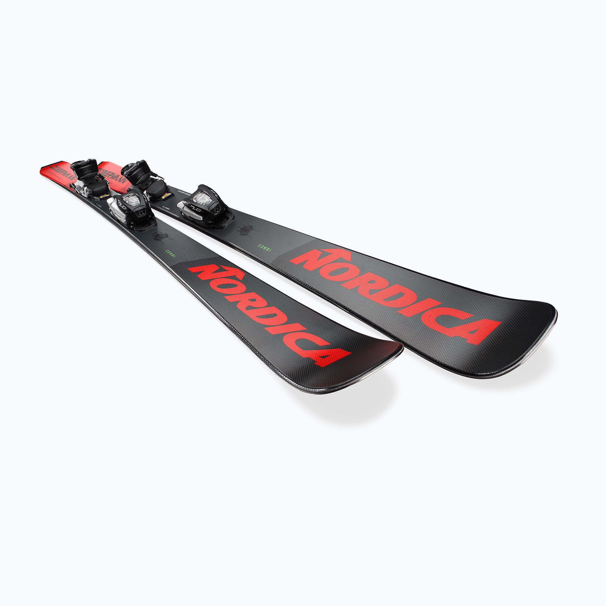 Esquís de descenso para niños Nordica Doberman Combi Pro S + J7.0