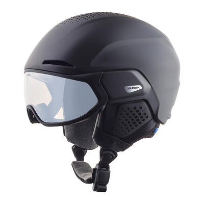 Skihelm Ski Alpina A9238330 Schwarz
