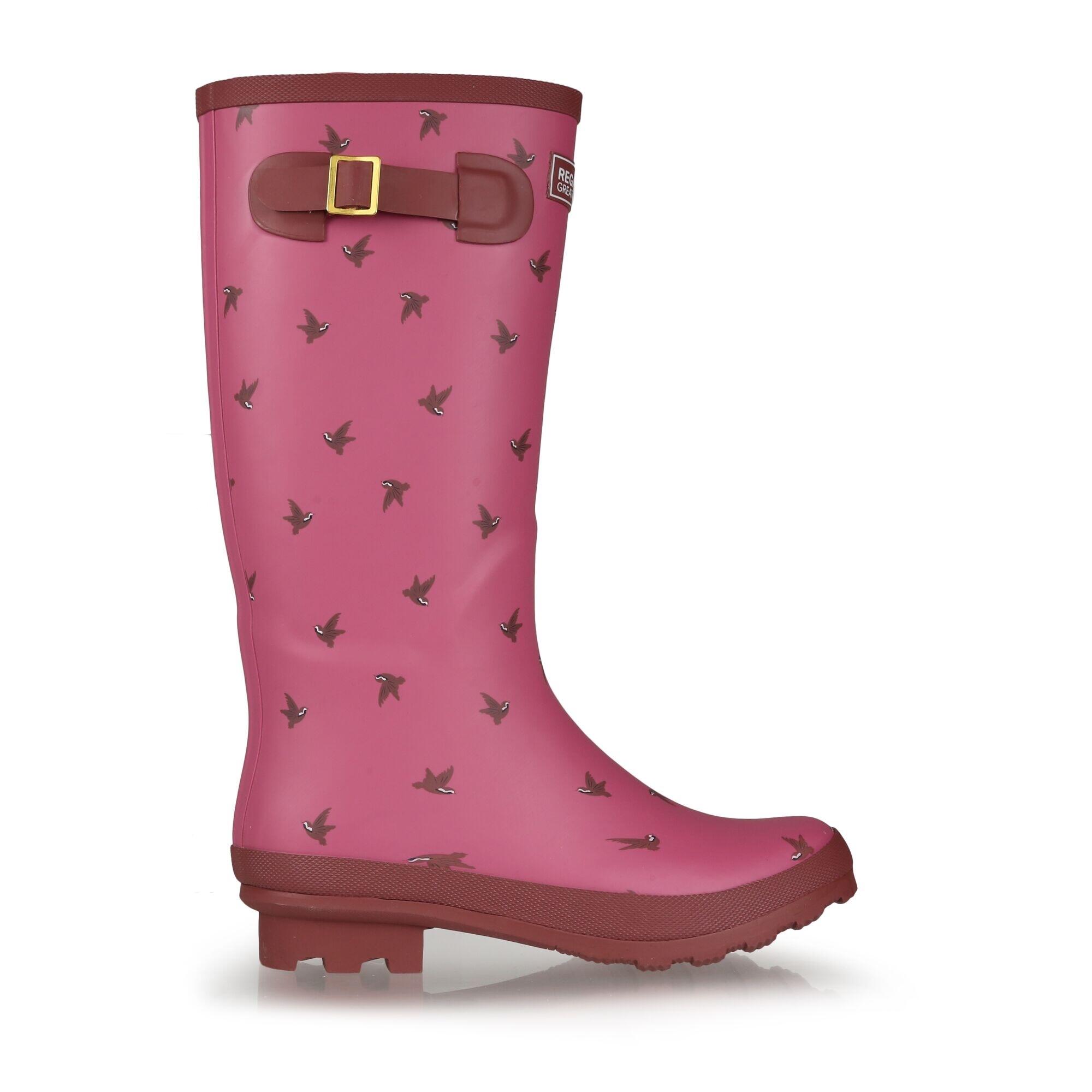 Gummistiefel Ly Fairweather II Damen Veilchen/Rose 4/5