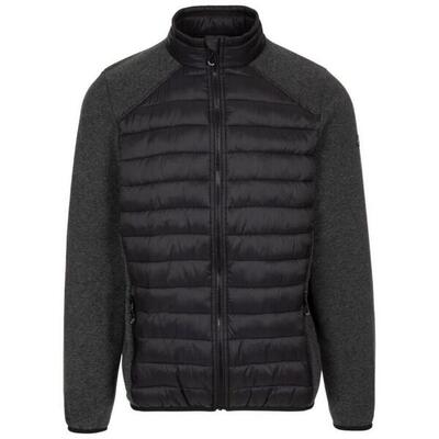 Giacca In Pile Uomo Trespass Jynxted Nero