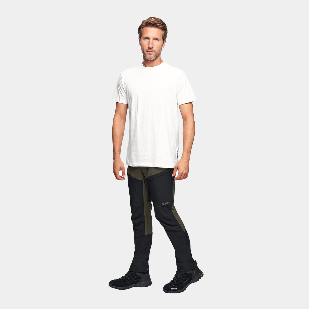 Trekkingshirt Herren Alpinus Como 3/5