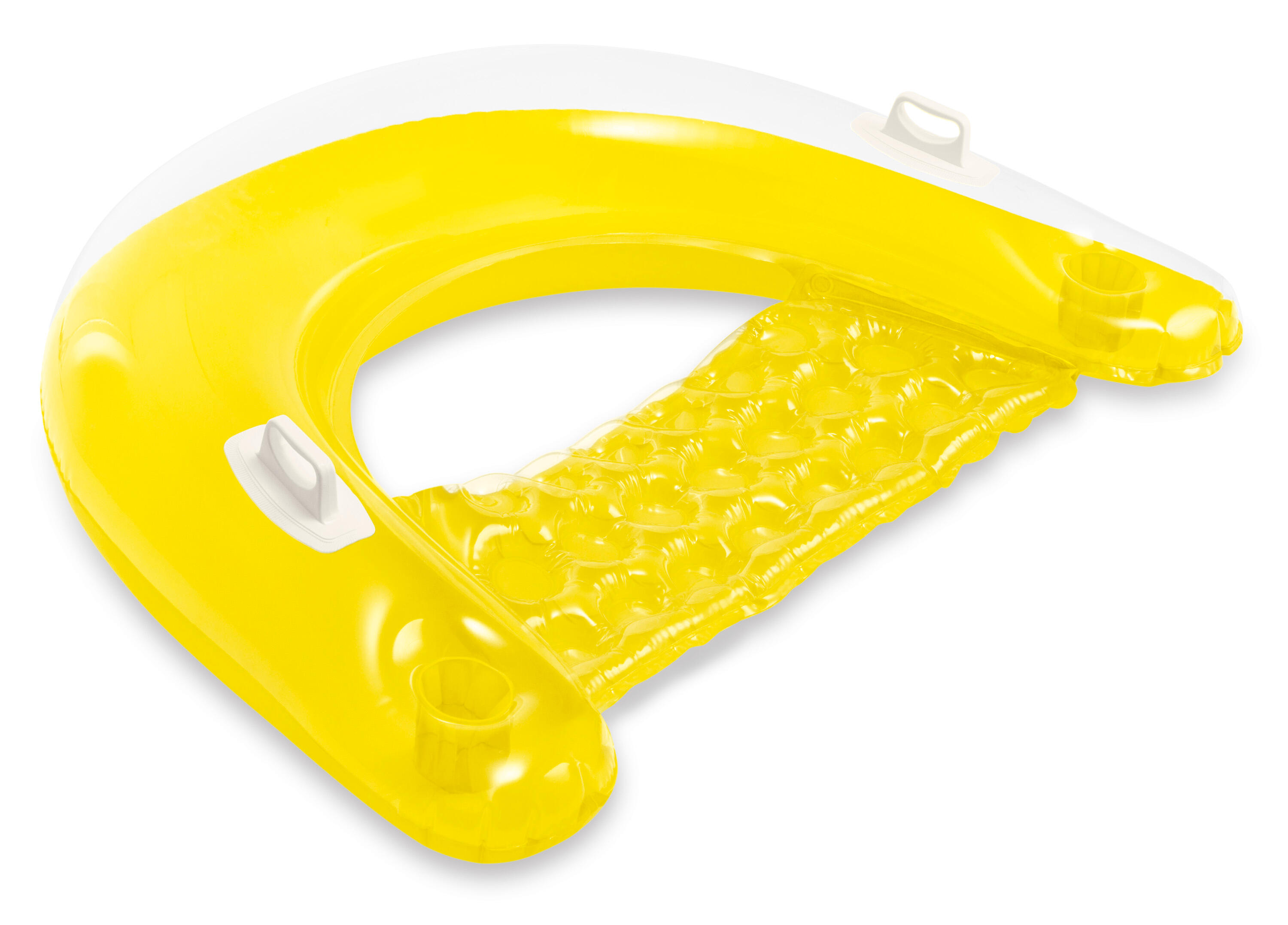 Cadeira flutuante insuflável Intex, laranja. 4/7