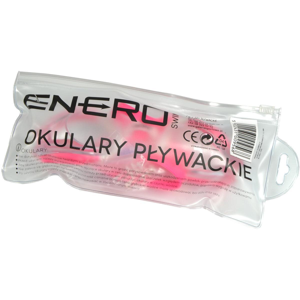 Okularki pływackie z zatyczkami do uszu Enero 4/5
