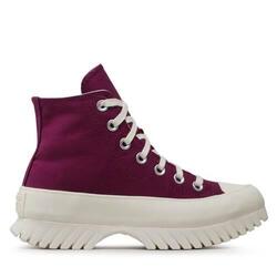 Chaussures Femmes Converse Lugged Rose