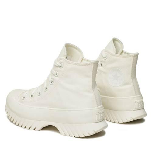 Chaussures Femmes Converse Chuck Taylor All Star Lugged 2.0 Blanc 4/5
