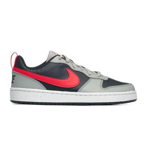 Zapatillas Niño Nike Court Borough Low Recraft Gris