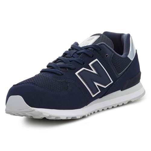 Chaussures New Balance 574 bleu marine unisexe 3/5