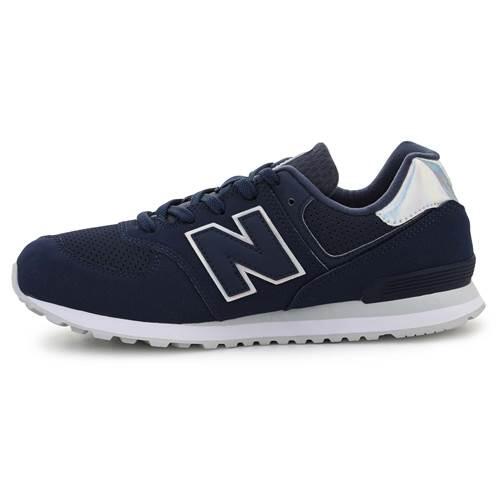 Chaussures New Balance 574 bleu marine unisexe 4/5