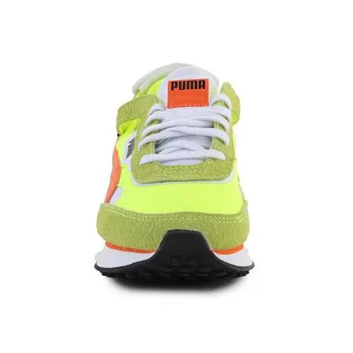 Zapatillas PUMA Future Rider Cut-Out Vintage Amarillo/Rojo 2/5