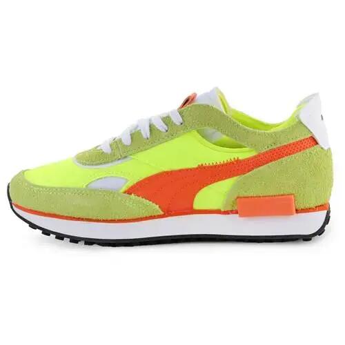 Zapatillas PUMA Future Rider Cut-Out Vintage Amarillo/Rojo 4/5