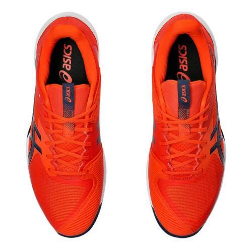 Zapatillas Asics Solution Speed FF 3 Clay Naranja Azul Marino -  - 46,5