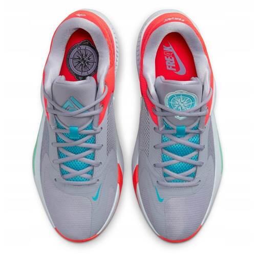 Zapatillas baloncesto Hombre Nike Zoom Freak 4 Paris Gris 5/5