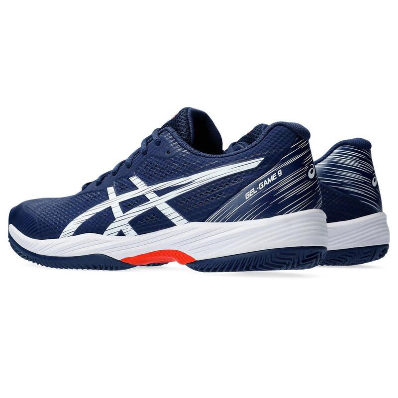 Zapatillas Asics Gel Game 9 Clay Azul Marino Blanco -  - 45