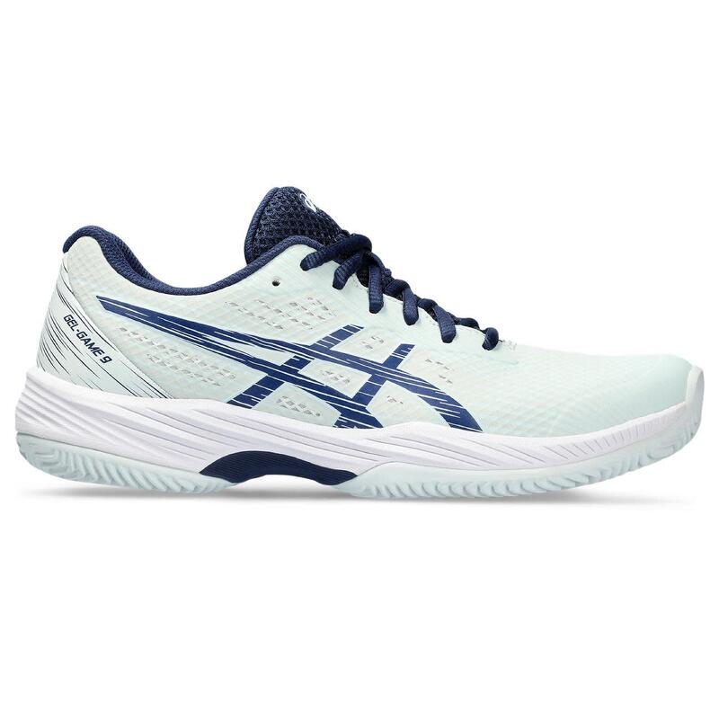 Schoenen voor tennis voor vrouwen Asics Gel-game 9 Clay Oc Women's Pale