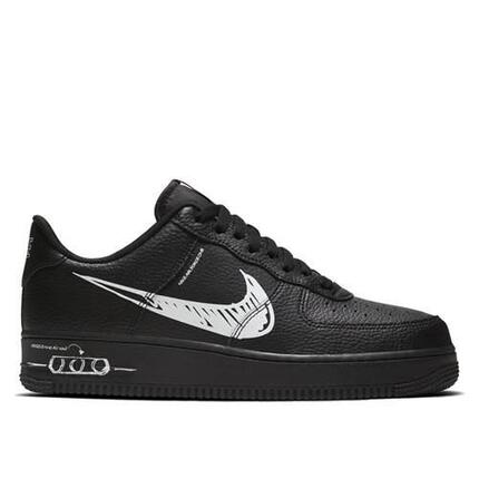 Schuhe Air Force 1 Sketch Black