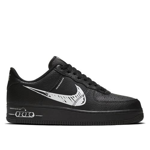 Schuhe Air Force 1 Sketch Black