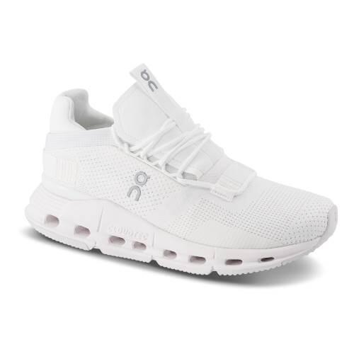 Chaussures de course Adultes On Running Cloudnova Blanc