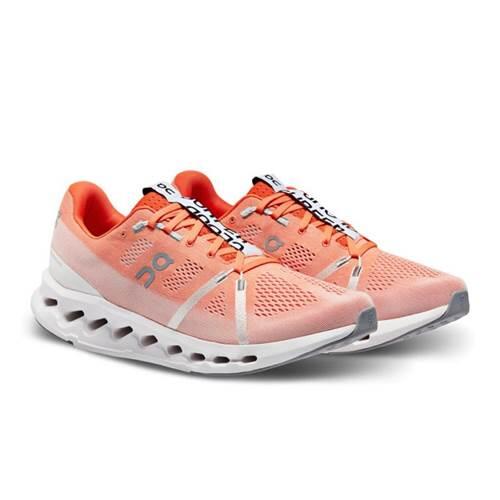 Pantofi de alergare bărbați On Cloudsurfer flame/white