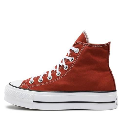 Zapatillas Casual Mujer Converse Chuck Taylor All Star Lift Hi Marrón