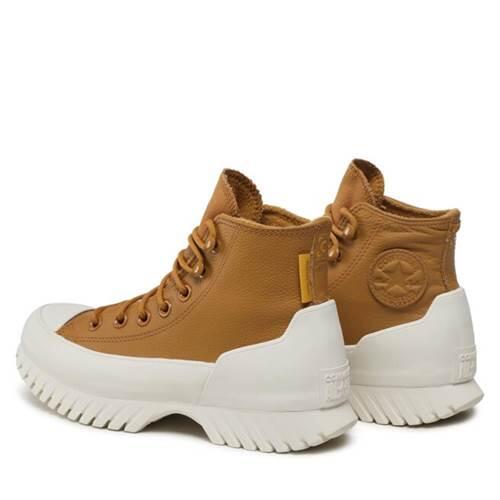Chaussures Femmes Converse Chuck Taylor All Star Lugged Marron 4/5