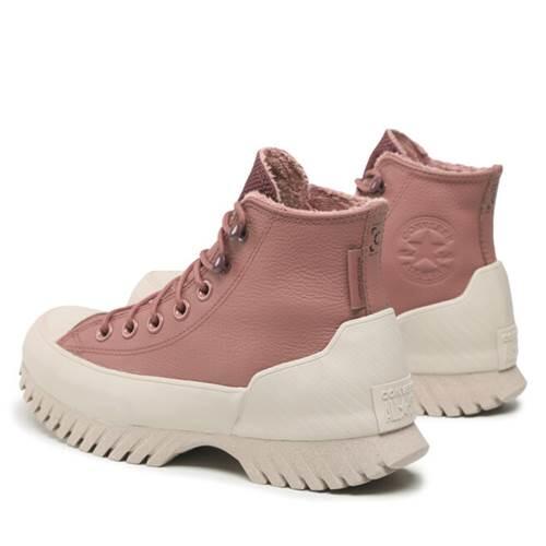 Chaussures Femmes Converse Lugged 2.0 Rose 4/5