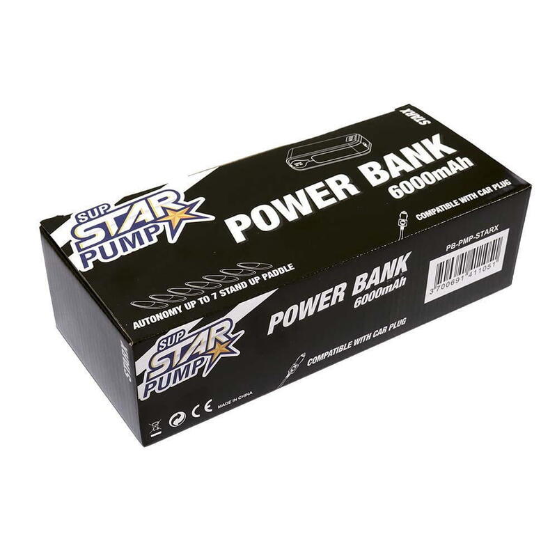 Star 6 PowerBank 6000mAh Elektrische Pumpe Set